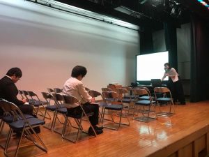 求人面接会への参加