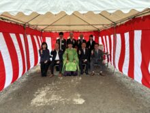 地鎮祭を行いました！