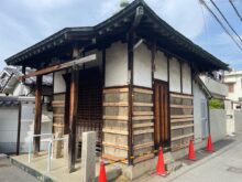 お寺の修繕工事！