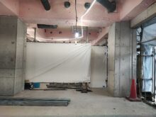 マンションの建設現場へ行ってきました！