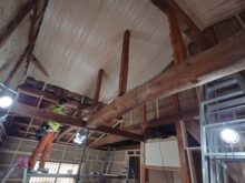 奈良県宇陀市室生の住宅リノベーション工事進捗②