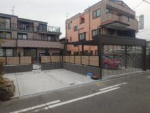 解体後の土地活用術！外構工事が完了しました！