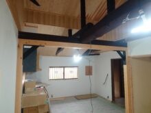 奈良県宇陀市室生の住宅リノベーション工事進捗③