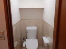 快適トイレとスタイリッシュ玄関で印象一新！